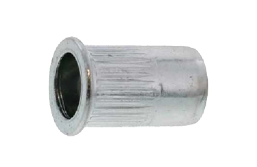 エビ ローレットナット(スチール)(薄頭形状)(スモ-ルフランジ) NSK-MR